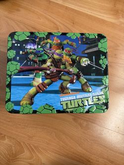 Ninja Turtles Metal lunch box