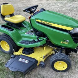 X380 John Deere Mower 69 Hrs