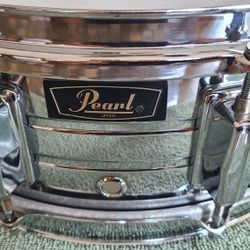 1970s Pearl 14x5 Chrome  Snare Japan