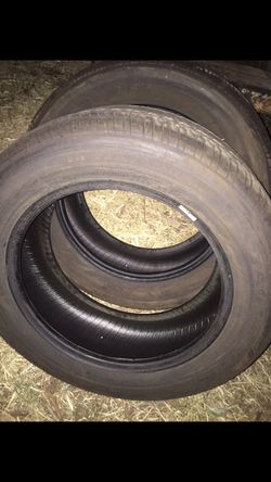 2 Goodyear RS-A 235-55-17 tires