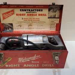 Milwaukee Right Angle Drill Cat. # 1100-1