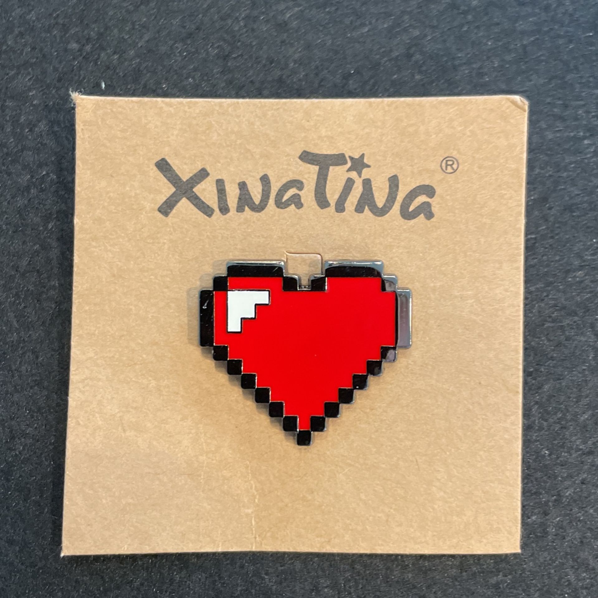 Zelda Heart Enamel Pin Video Game Heart Pin