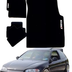 Floor Mats for Honda Civic EG fits Coupe Hatch and Sedan 1992 through 1995