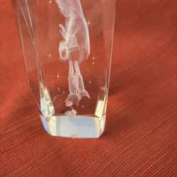 A Praying Heavy Glass 