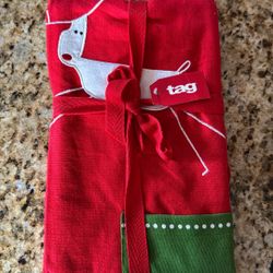 New! Christmas Apron