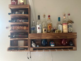 Liquor shelf