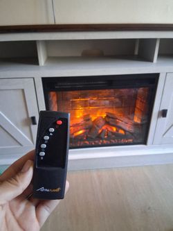 Dresser Plug In Heater Fire Place