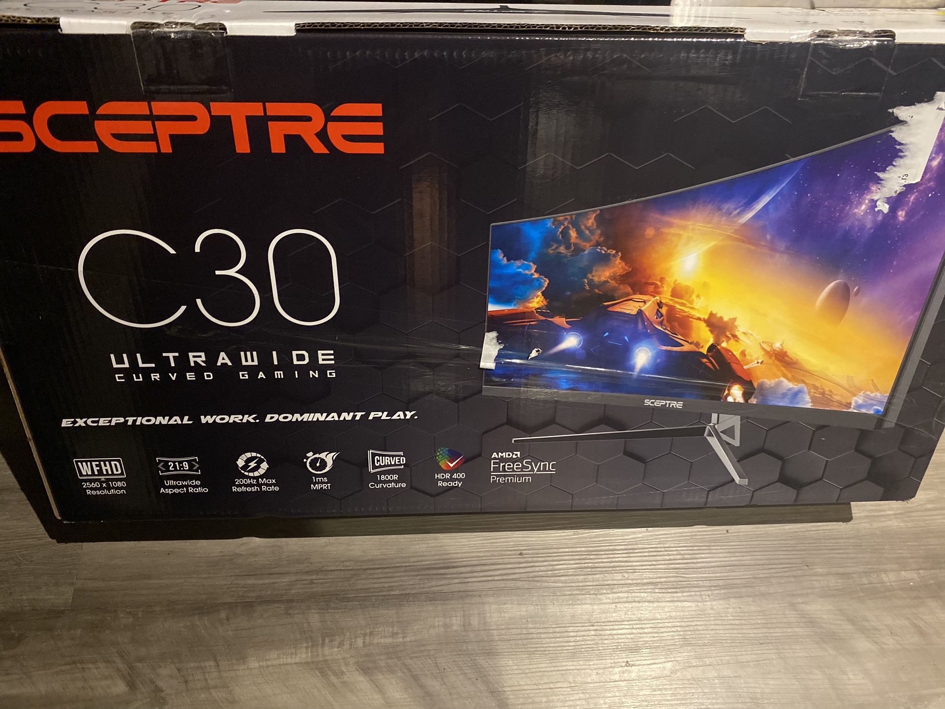 Sceptre  C30  Curved Gaming Monitor 