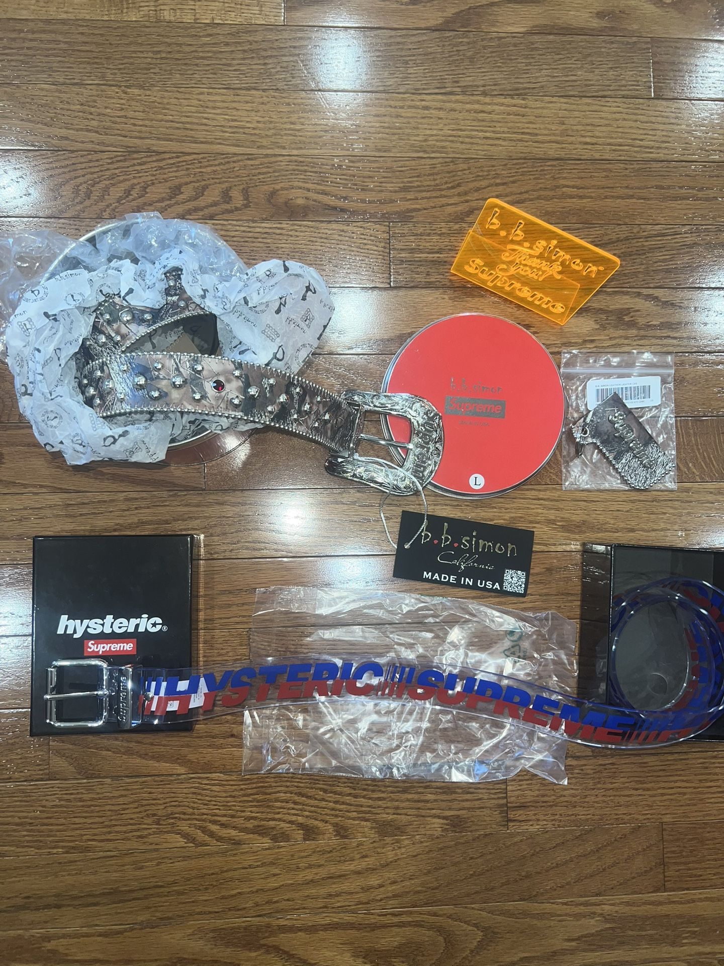 Supreme x b.b. Simon Ranger Belt