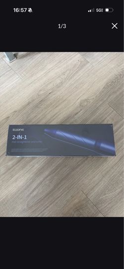 ELLESYE  Hair Straightener and Curler 2 in 1