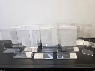 Acrylic Sign Photo Holder Bundle of 17