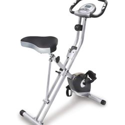 Exerpeutic Folding Exercise Bike, 8 Levels of Resistance Stationary Bike, Bluetooth tracking & Tablet Holder options available