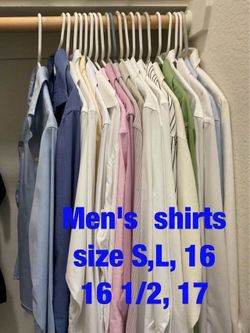 Men's  dress  shirts  -  $.50  each