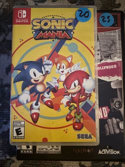 Sonic mania Nintendo switch