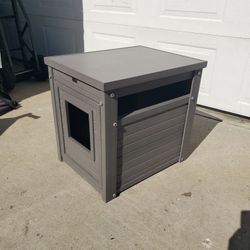 Hidden Cat Litter Enclosure Or Cat bed 