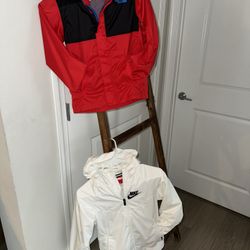 North face And Nike Raincoat 