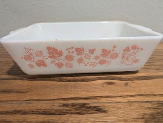 Vintage PYREX Gooseberry Refrigerator Dish #503 