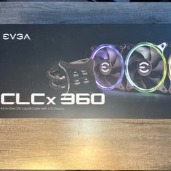 EVGA CLCx 360 AIO Liquid Cooler – BRAND NEW & SEALED