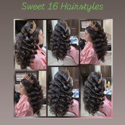 Curling 🥌 Iron. Peinados.