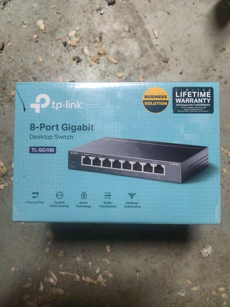 Tp-link 8 Port Gigabit Desktop Switch