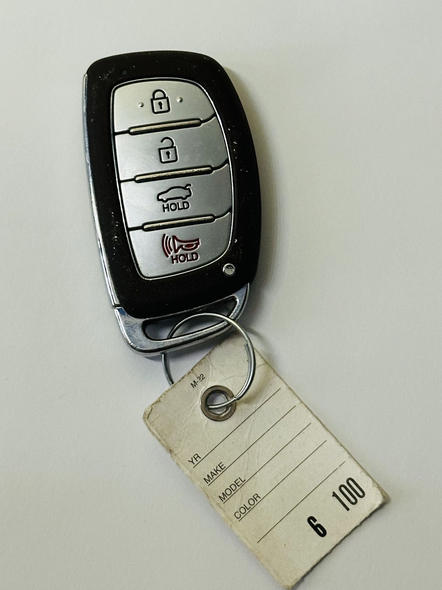 2016 Hyundai Elantra Key Fob (OBO) 