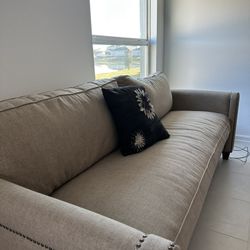 New Beige Broyhill Couch 