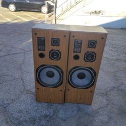 80s Onkyo S-35 Speakers 