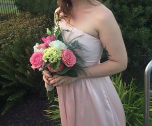 Blush Bridesmaid/prom dress size 6