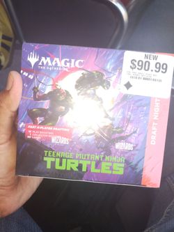 Magic the gathering, TMNT draft night.