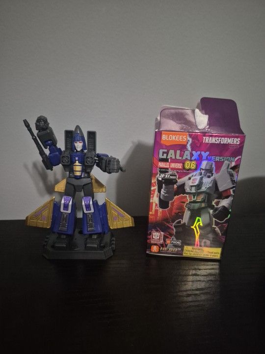 Blokees Figures Transformers Galaxy Ver 06 Mini Parallel Universe - Dirge 1/9