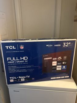 32” TCL Smart Roku TV **NEW OPEN BOX**