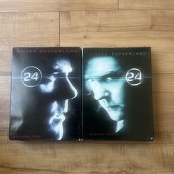 24 Hours Complete Season Series 2-3 DVD Movies Kiefer Sutherland 