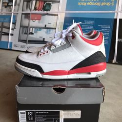 Jordan 3 Retro Fire Red (2007)