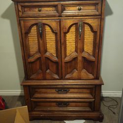 Solid Wood Armoire