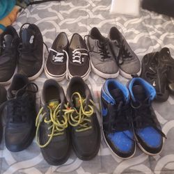 Boys Package Of Shoes And Clothes 