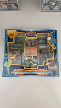 (FS/FT) Pokemon 2013 legends of justice box b&w black and white