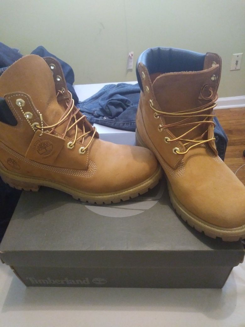 Men timberlands size 9.5