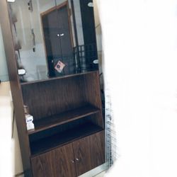 Wood And Glass Cabinet 