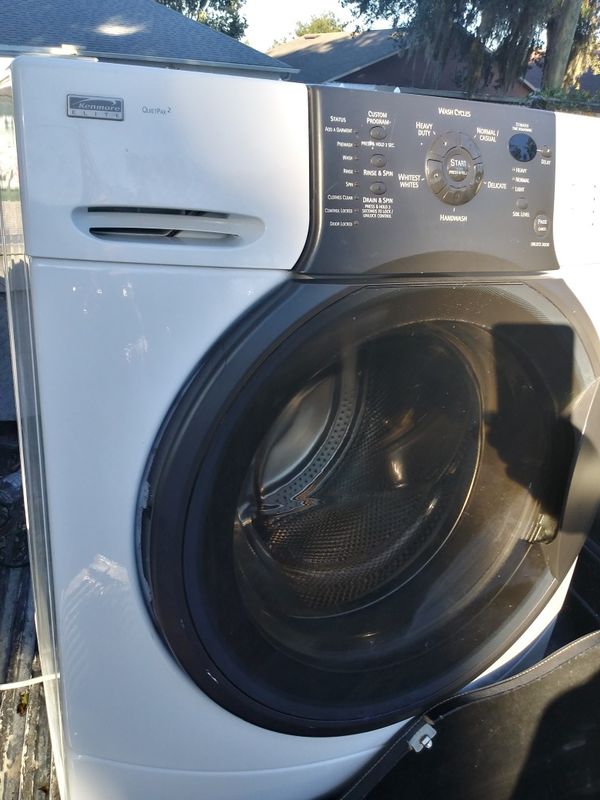 kenmore elite front loader washing machine quiet pak 2