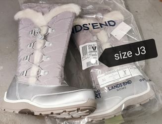 girls snow boots, snowboots, size J3,YOUTH 3