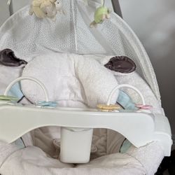 Fisher-Price Little Lamb Cradle n Swing
