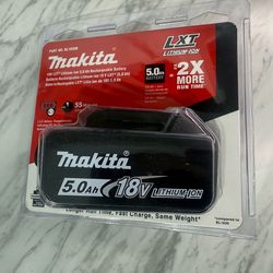 Makita BL1850B 18V LXT Lithium-Ion 5.0Ah Battery