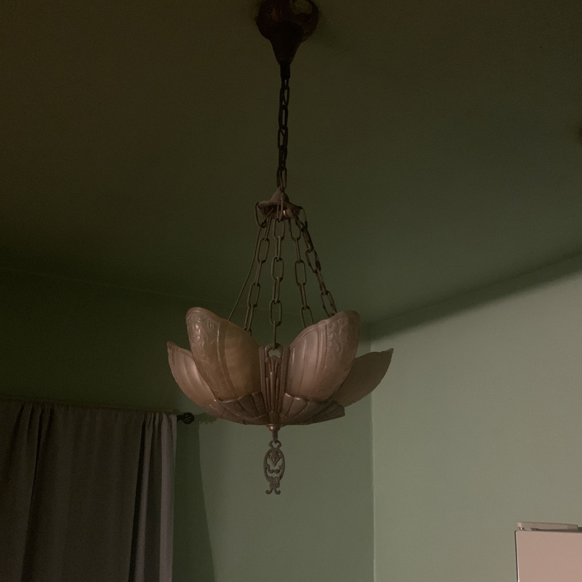 Antique chandelier light fixture