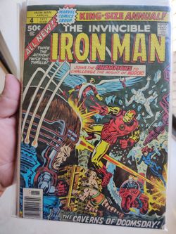 The Invincible Iron Man Annual # 4 Modok Black Widow