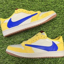 Travis Scott Canary Jordan 1 Low