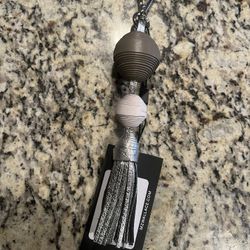 MZ WALLACE LEATHER KEYCHAIN 