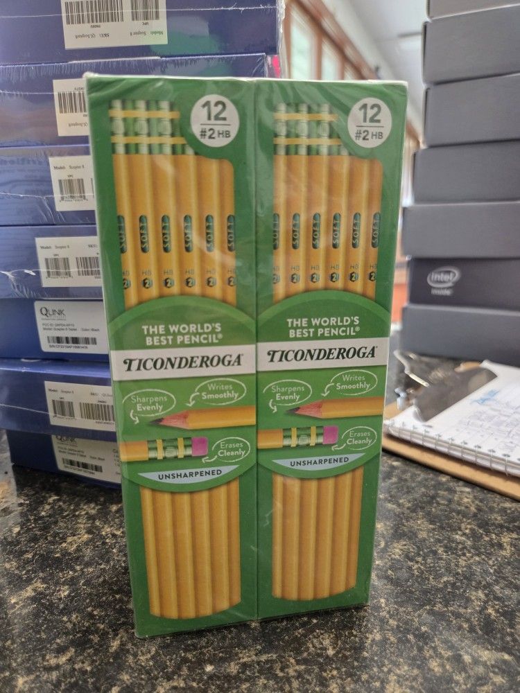 Ticonderoga #2 Pencils (Sleeve Of 6)