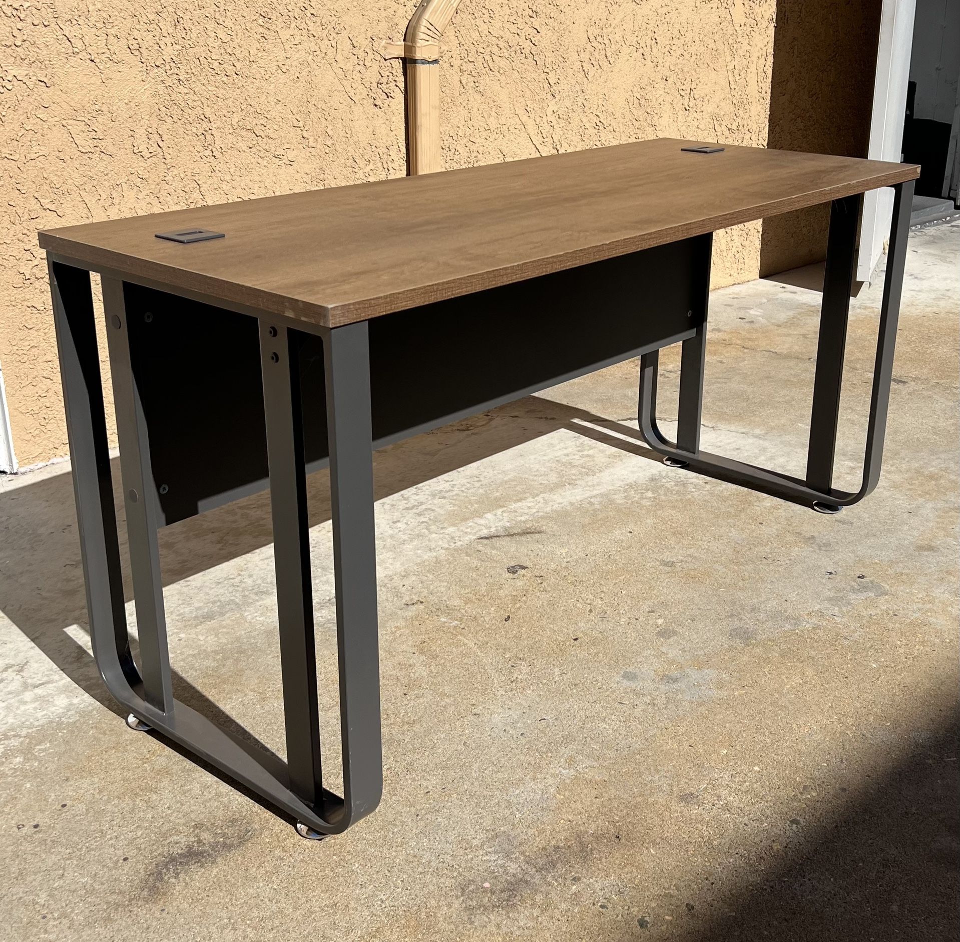 Modern Rectangular Credenza Console Table Office Desk