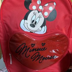 Minnie Mouse Character Backpack $25