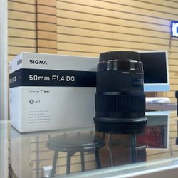 Sigma 50mm F1.4 For EF 